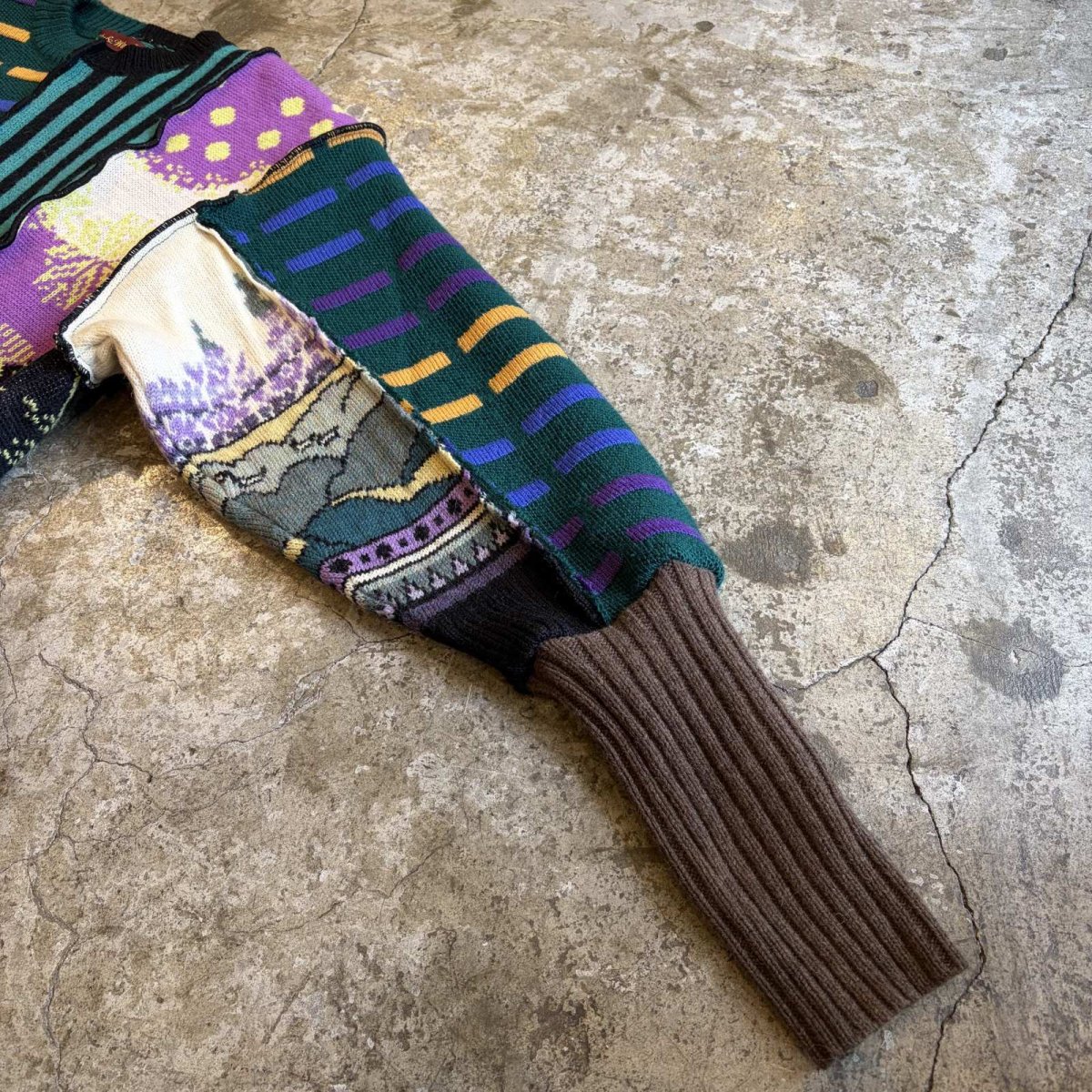 画像7: 【Wiz&Witch】"UNITED" DECORATIVE KNIT / OS (7)