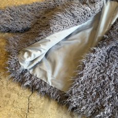 画像5: COLOR DESIGN VOLUME SHAGGY JACKET / Ladies L (5)