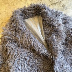 画像3: COLOR DESIGN VOLUME SHAGGY JACKET / Ladies L (3)