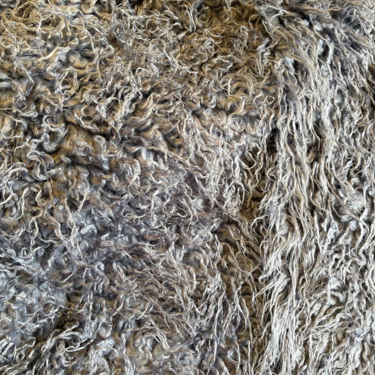 画像10: COLOR DESIGN VOLUME SHAGGY JACKET / Ladies L (10)