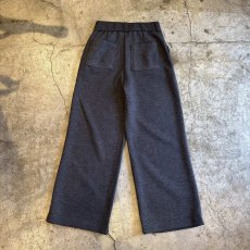 画像2: GREY COLOR DESIGN KNIT PANTS / W26~W32 (2)