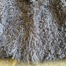 画像7: COLOR DESIGN VOLUME SHAGGY JACKET / Ladies L (7)