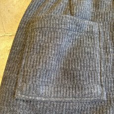 画像9: GREY COLOR DESIGN KNIT PANTS / W26~W32 (9)