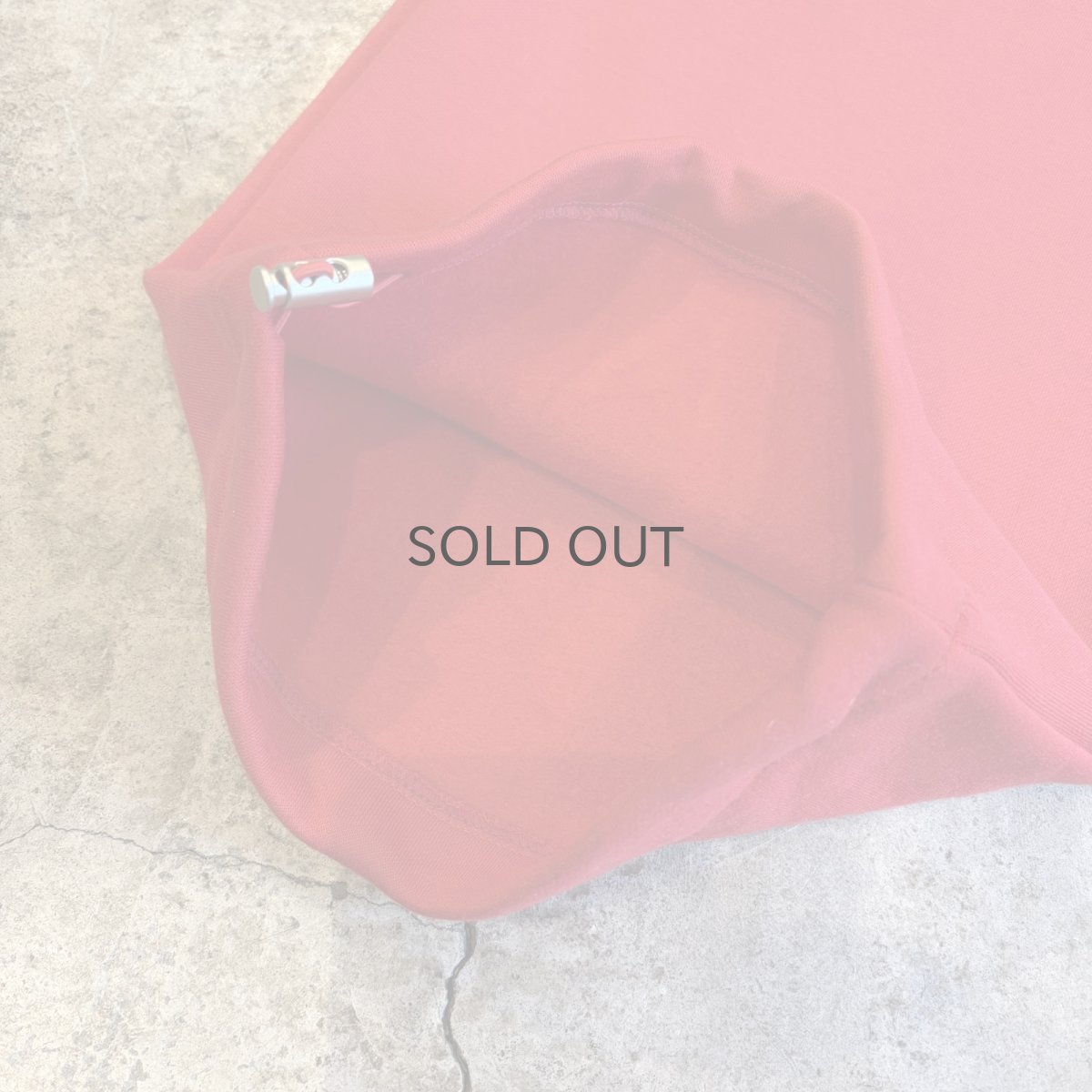 画像6: RED COLOR TUCK DESIGN SWEAT PANTS / W22~W34 (6)