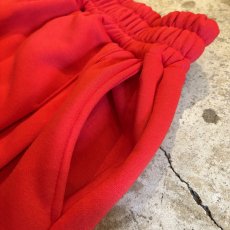 画像8: RED COLOR TUCK DESIGN SWEAT PANTS / W22~W34 (8)