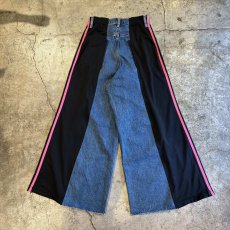 画像2: 【Wiz&Witch】"UNITED" SPORTY DENIM PANTS / OS (2)