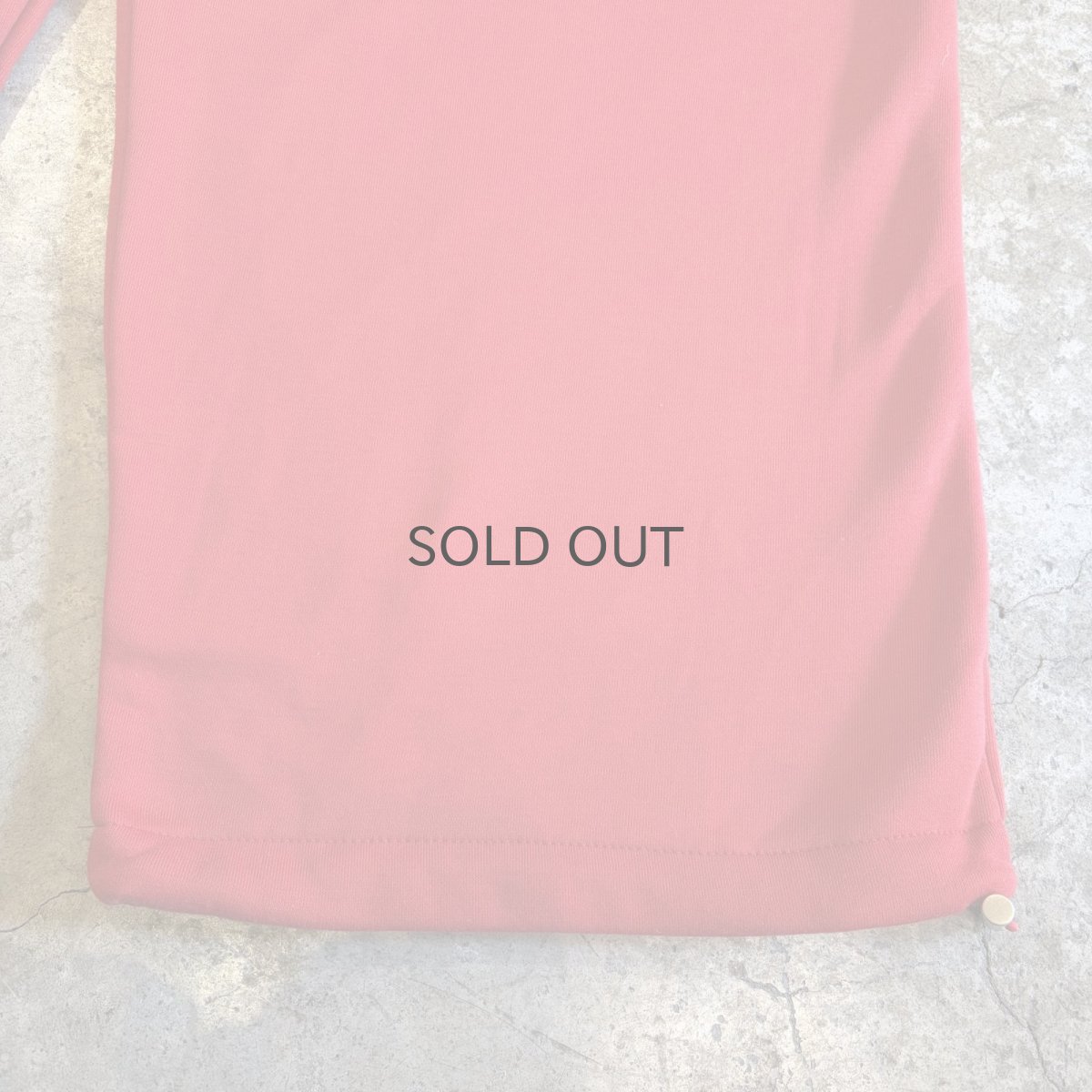 画像4: RED COLOR TUCK DESIGN SWEAT PANTS / W22~W34 (4)