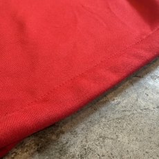 画像11: RED COLOR TUCK DESIGN SWEAT PANTS / W22~W34 (11)