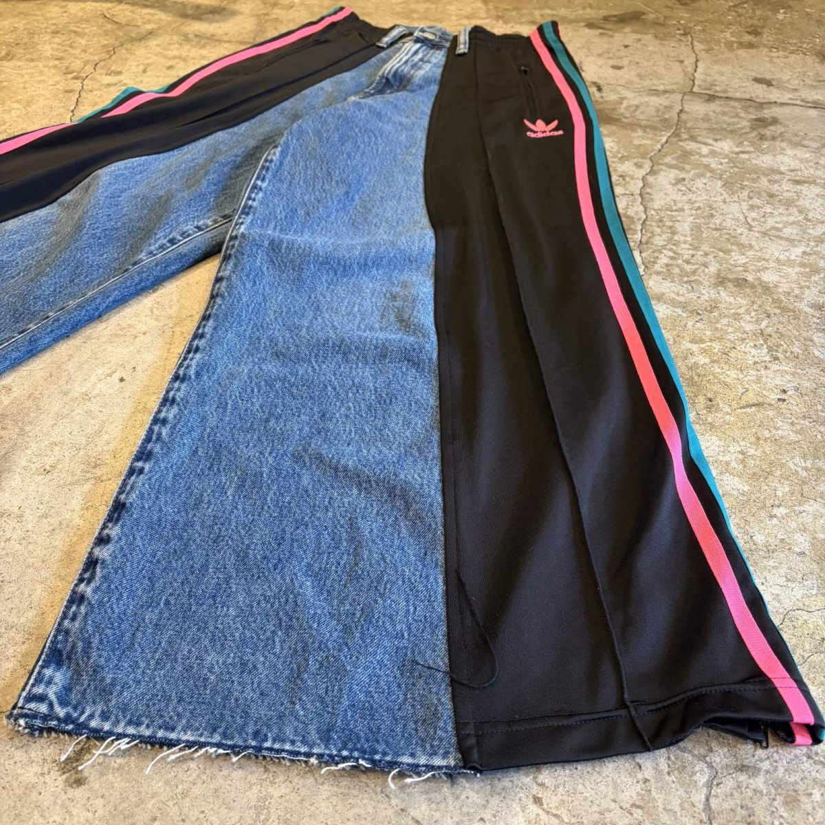 画像6: 【Wiz&Witch】"UNITED" SPORTY DENIM PANTS / OS (6)