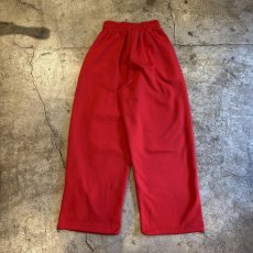 画像2: RED COLOR TUCK DESIGN SWEAT PANTS / W22~W34 (2)
