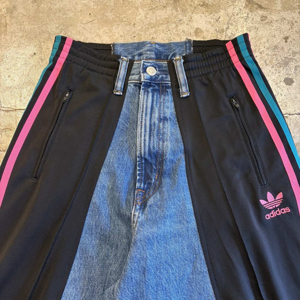 画像5: 【Wiz&Witch】"UNITED" SPORTY DENIM PANTS / OS (5)