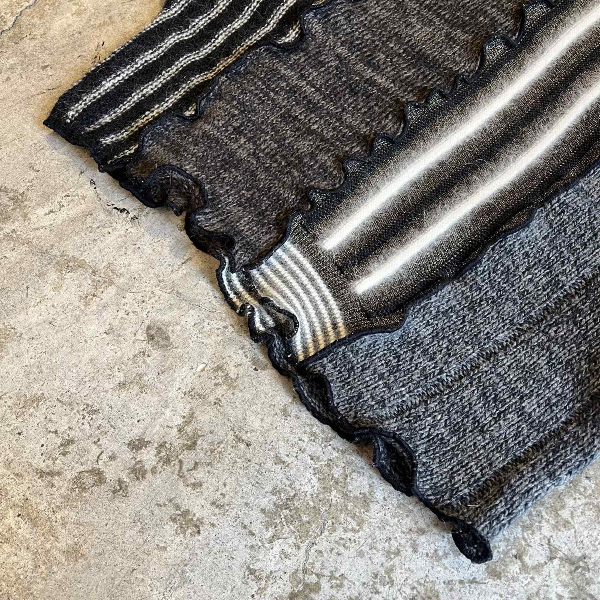 画像4: 【Wiz&Witch】"OUT STITCH" DECO KNIT / OS (4)