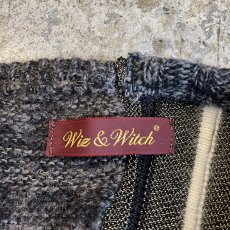 画像11: 【Wiz&Witch】"OUT STITCH" DECO KNIT / OS (11)