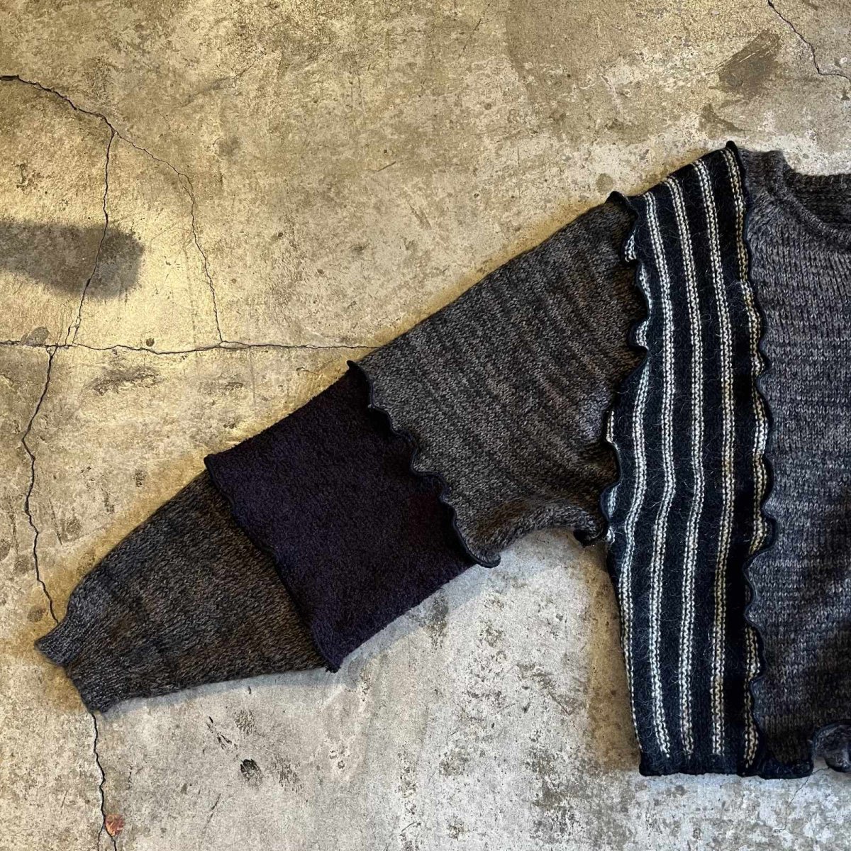 画像6: 【Wiz&Witch】"OUT STITCH" DECO KNIT / OS (6)