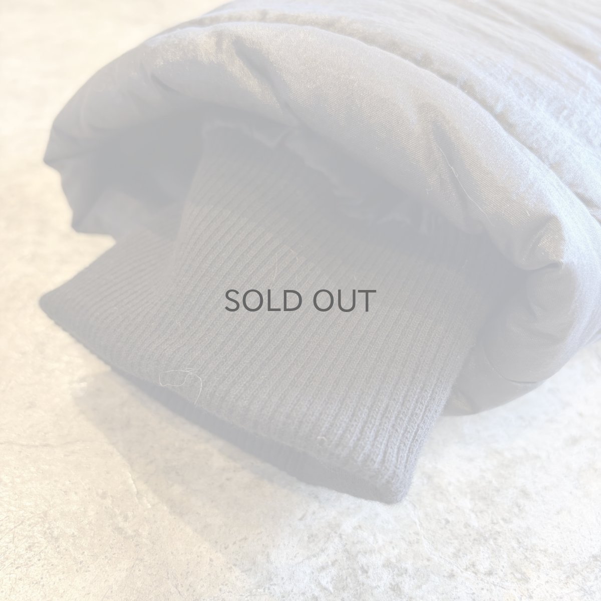 画像7: 【WONDERGROUND】 SAILOR NYLON DOWN ZIP UP SHORT JACKET / BLACK / OS (7)