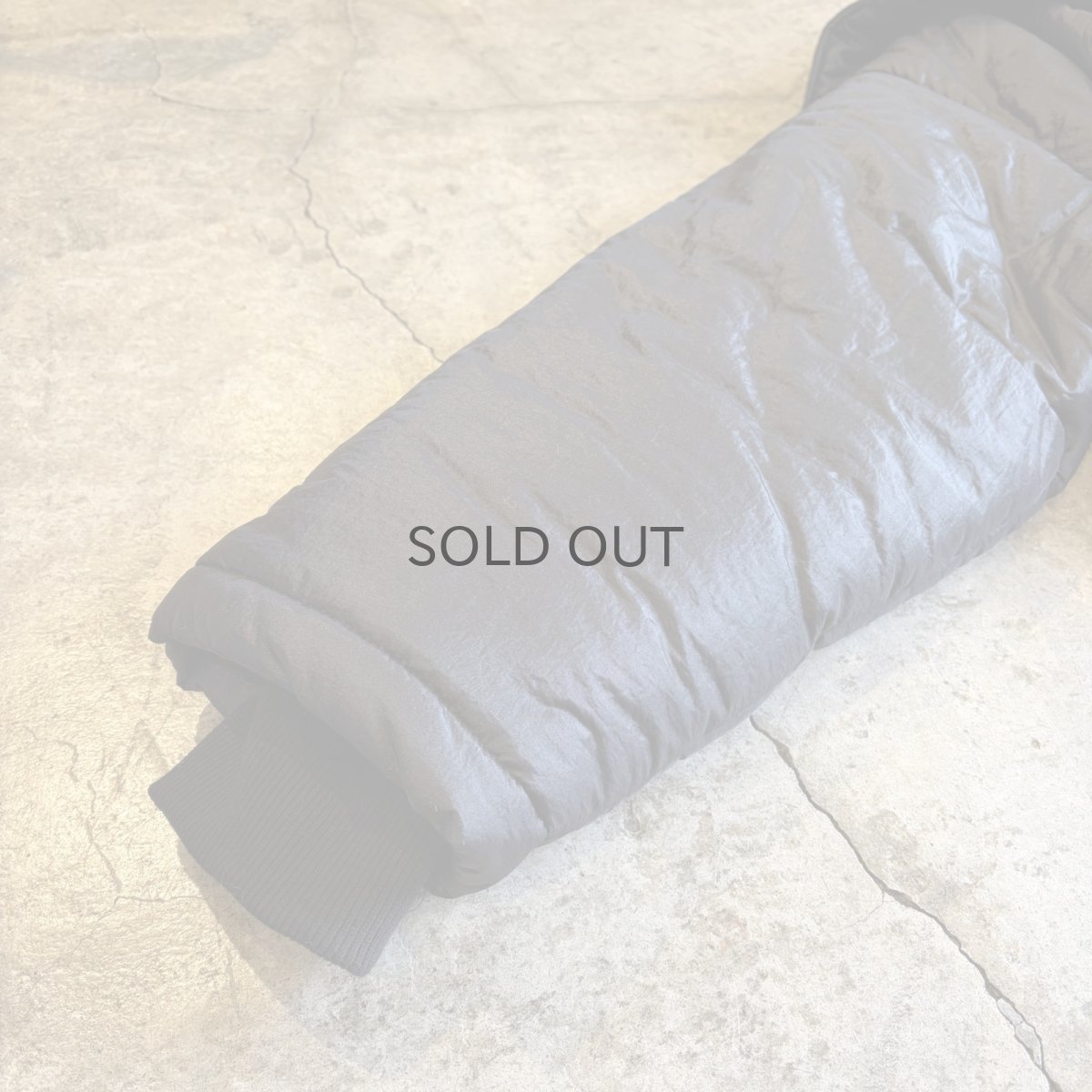 画像6: 【WONDERGROUND】 SAILOR NYLON DOWN ZIP UP SHORT JACKET / BLACK / OS (6)