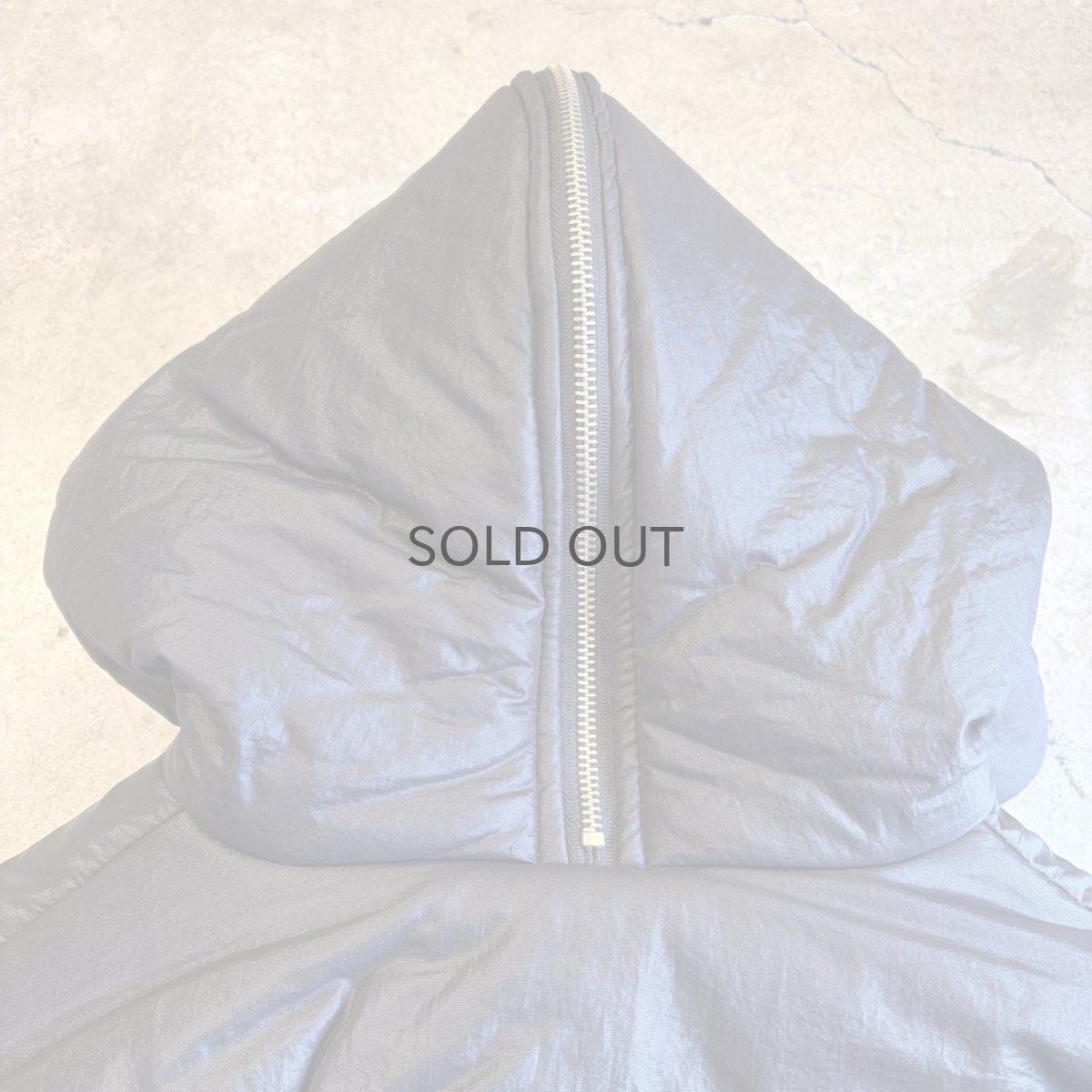 画像11: 【WONDERGROUND】 SAILOR NYLON DOWN ZIP UP SHORT JACKET / BLACK / OS (11)