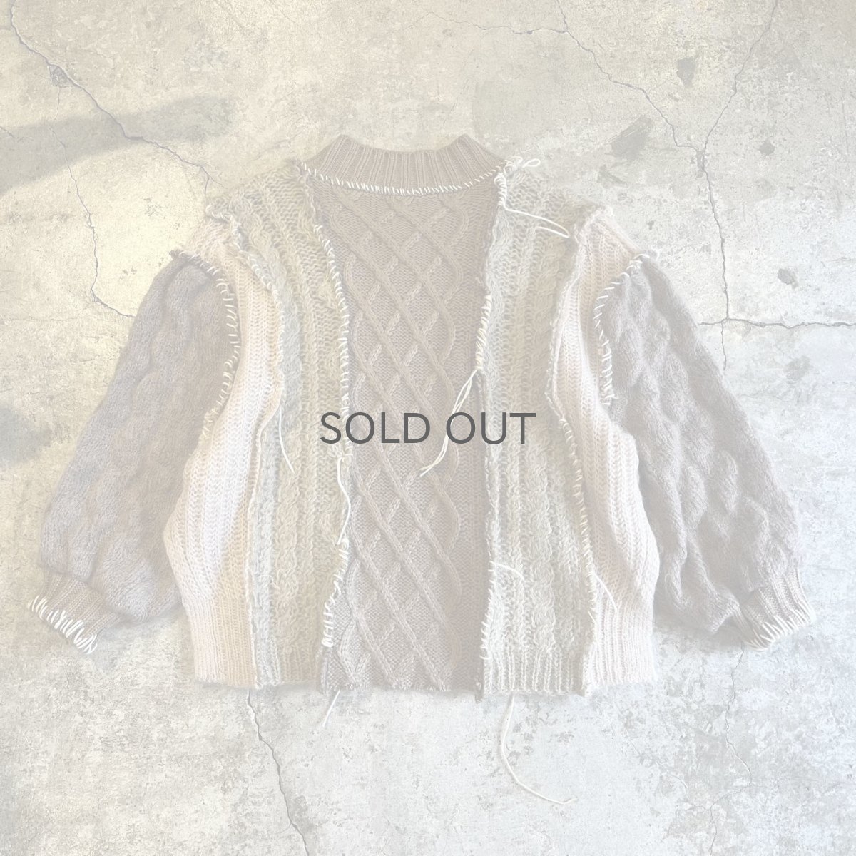 画像2: 【Wiz&Witch】"UNITED" DECORATIVE KNIT / OS (2)