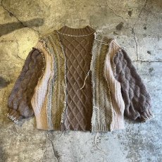 画像2: 【Wiz&Witch】"UNITED" DECORATIVE KNIT / OS (2)