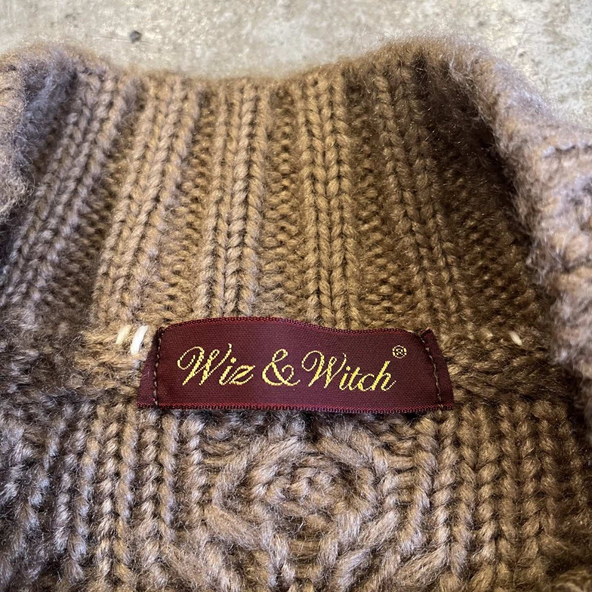 画像11: 【Wiz&Witch】"UNITED" DECORATIVE KNIT / OS (11)