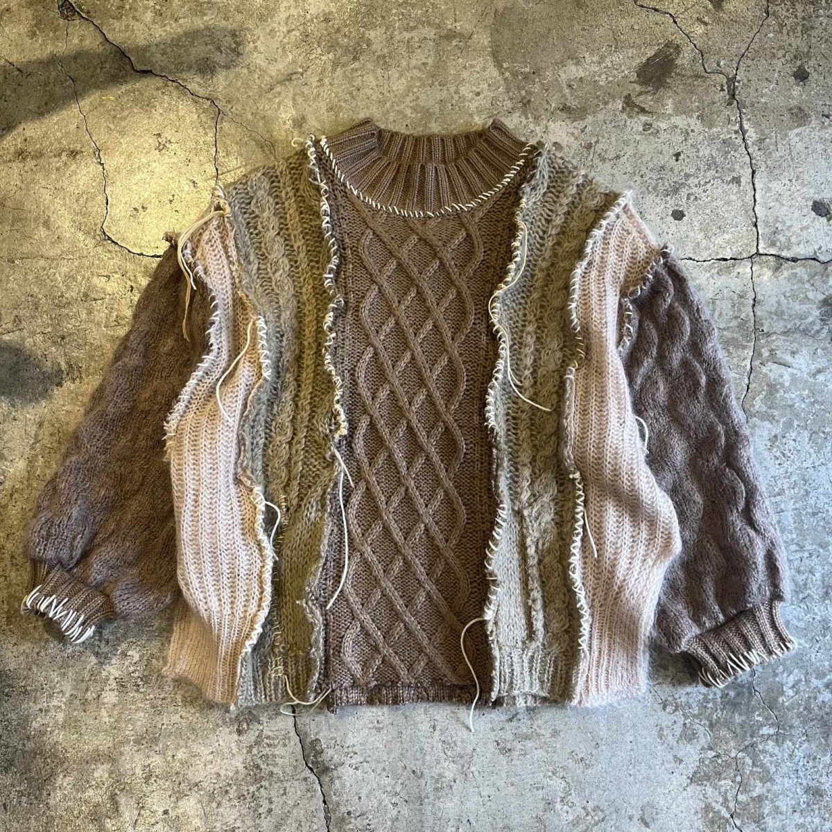 画像1: 【Wiz&Witch】"UNITED" DECORATIVE KNIT / OS (1)