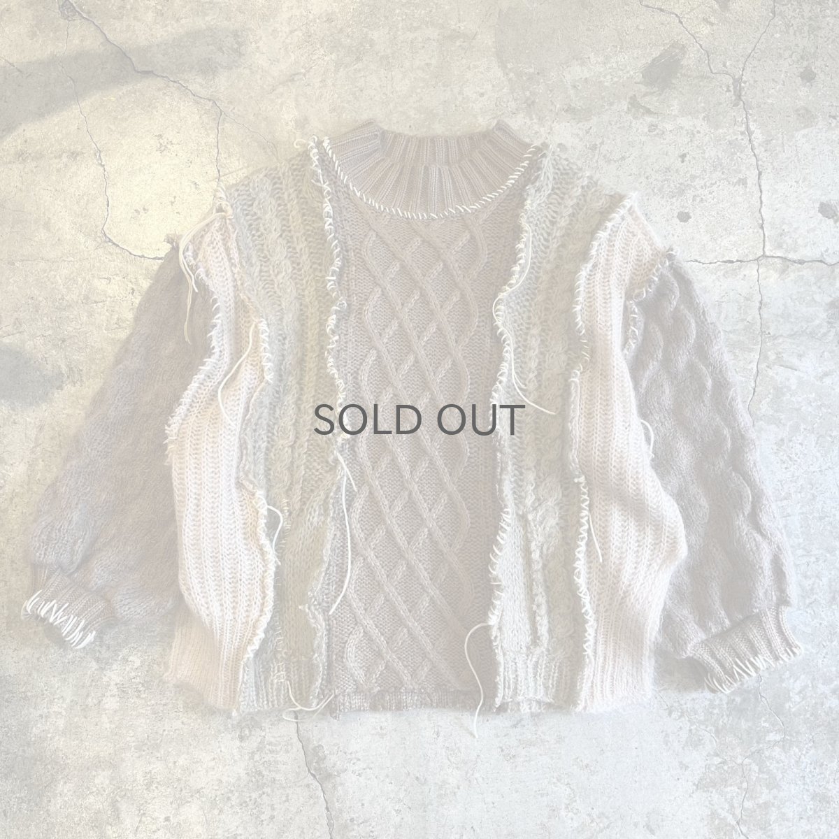 画像1: 【Wiz&Witch】"UNITED" DECORATIVE KNIT / OS (1)