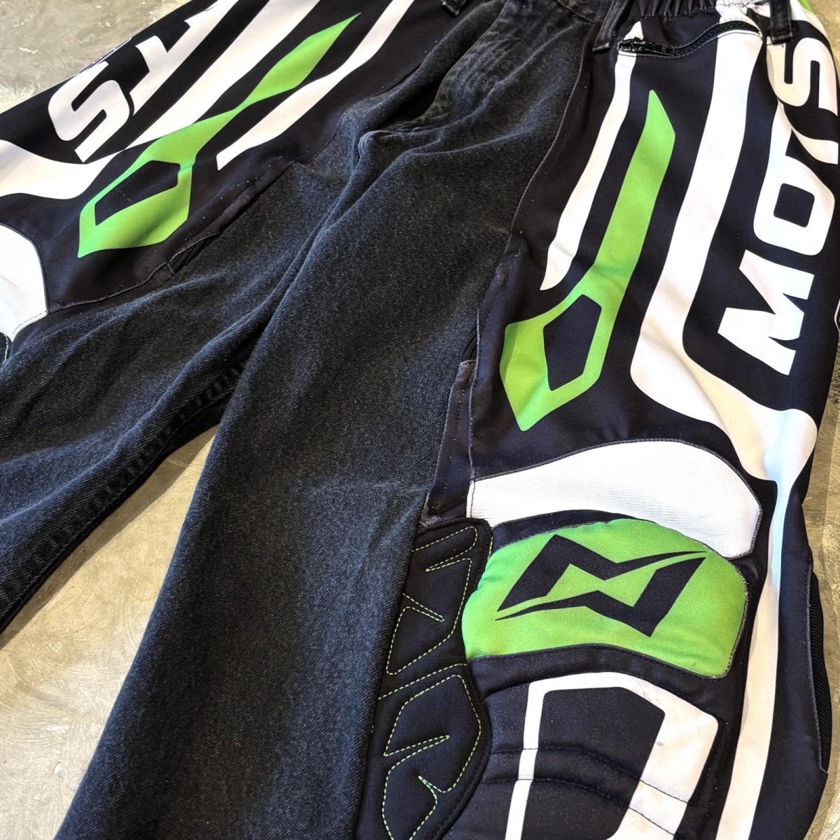 画像4: 【Wiz&Witch】"UNITED" MOTO-X WIDE DENIM PANTS / OS (4)