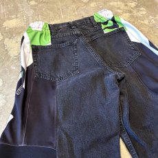 画像9: 【Wiz&Witch】"UNITED" MOTO-X WIDE DENIM PANTS / OS (9)