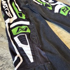 画像5: 【Wiz&Witch】"UNITED" MOTO-X WIDE DENIM PANTS / OS (5)