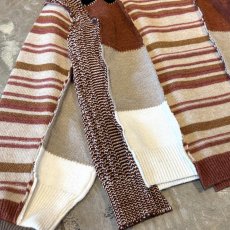 画像5: 【Wiz&Witch】"UNITED" THREE FACE DECORATIVE KNIT SWETER / OS (5)