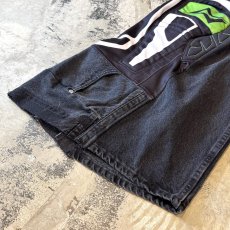 画像8: 【Wiz&Witch】"UNITED" MOTO-X WIDE DENIM PANTS / OS (8)