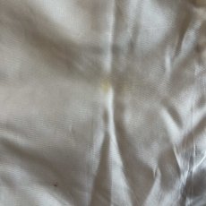 画像16: WHITE COLOR STITCH DESIGN REAL LEATHER SKIRT / W29(M) (16)