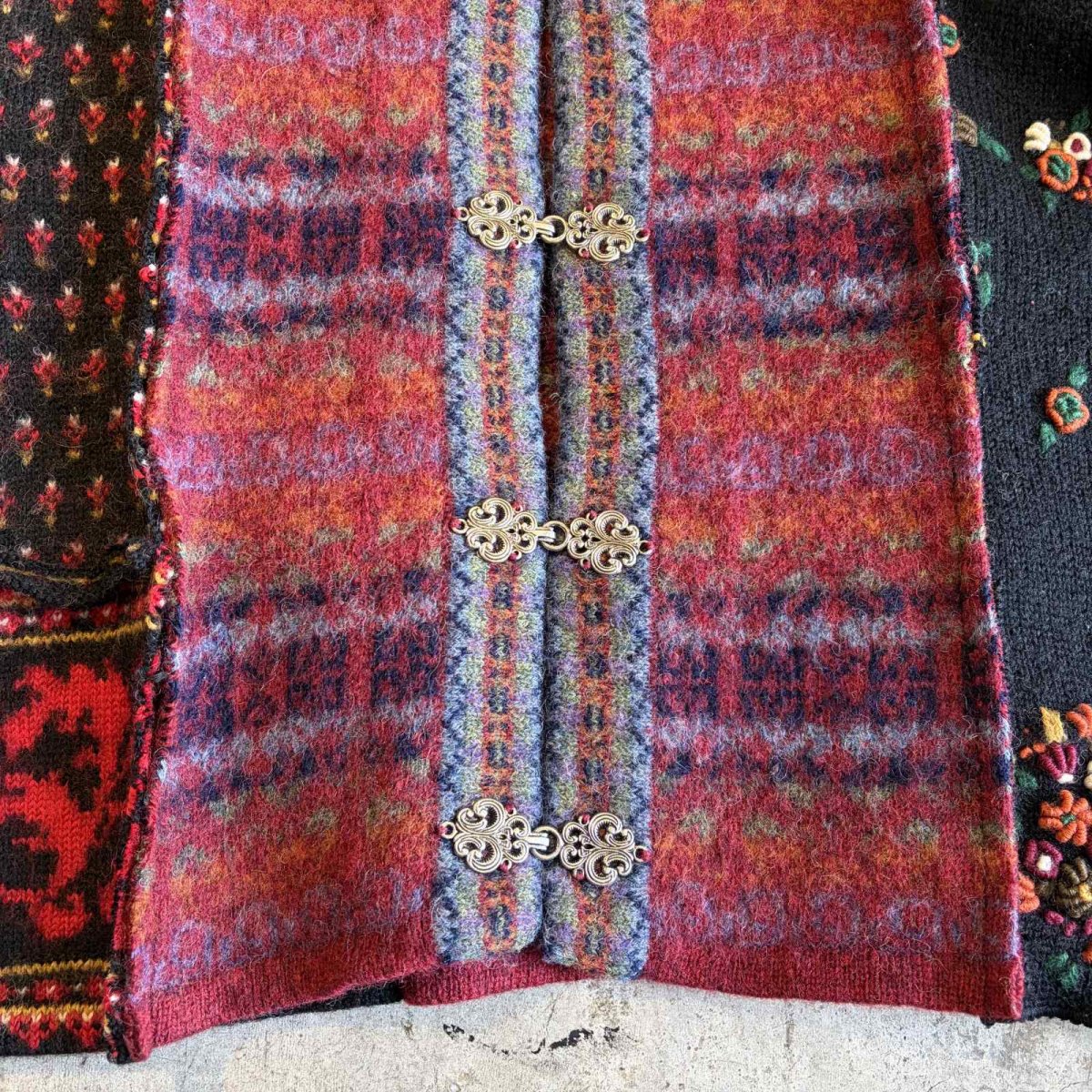 画像8: 【Wiz&Witch】"UNITED" DECORATIVE KNIT / OS (8)