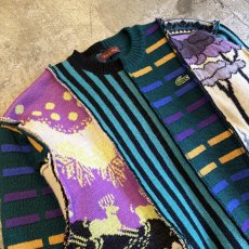 画像3: 【Wiz&Witch】"UNITED" DECORATIVE KNIT / OS (3)