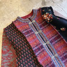 画像3: 【Wiz&Witch】"UNITED" DECORATIVE KNIT / OS (3)