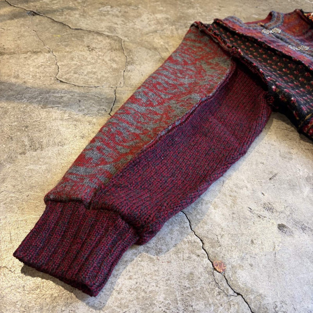 画像6: 【Wiz&Witch】"UNITED" DECORATIVE KNIT / OS (6)