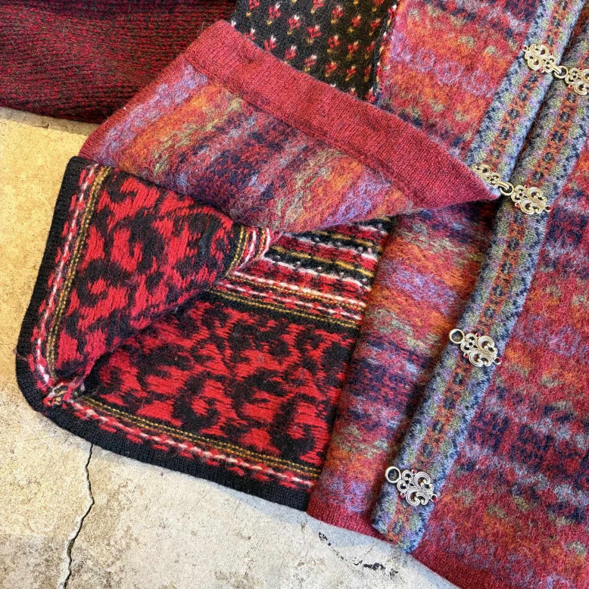 画像9: 【Wiz&Witch】"UNITED" DECORATIVE KNIT / OS (9)