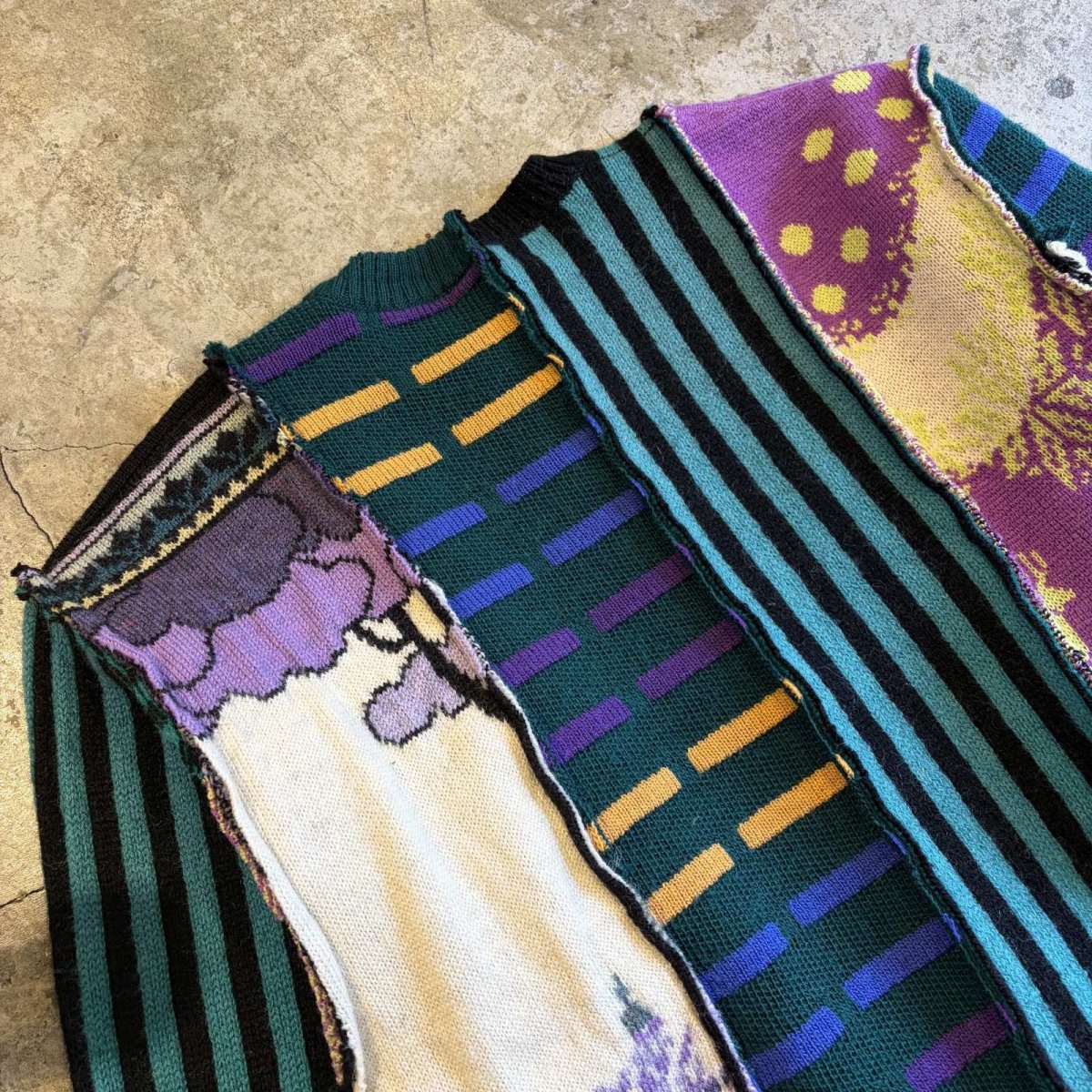 画像9: 【Wiz&Witch】"UNITED" DECORATIVE KNIT / OS (9)