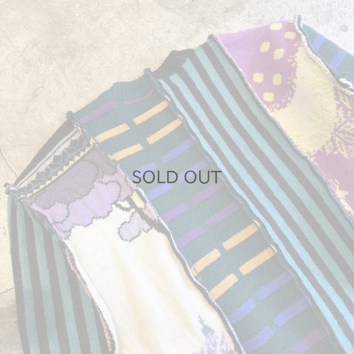 画像9: 【Wiz&Witch】"UNITED" DECORATIVE KNIT / OS (9)