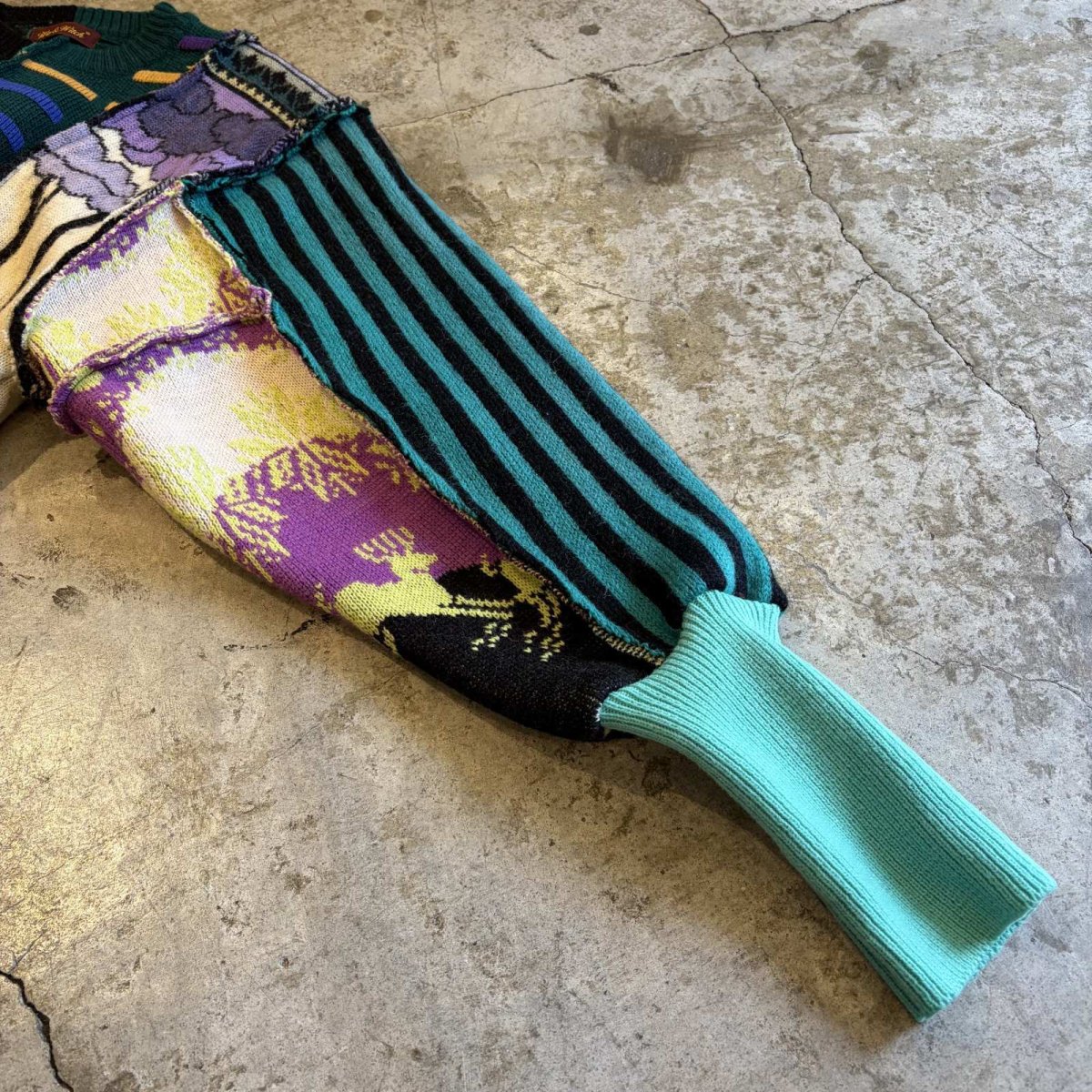 画像7: 【Wiz&Witch】"UNITED" DECORATIVE KNIT / OS (7)