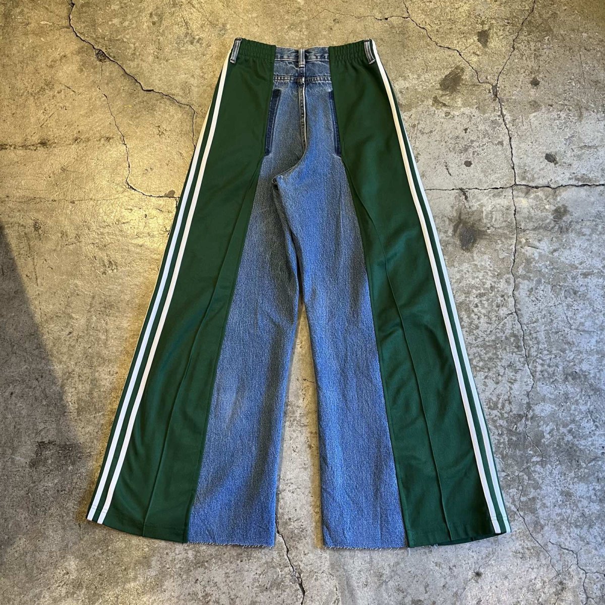 画像2: 【Wiz&Witch】"UNITED" SPORTY DENIM PANTS / OS (2)