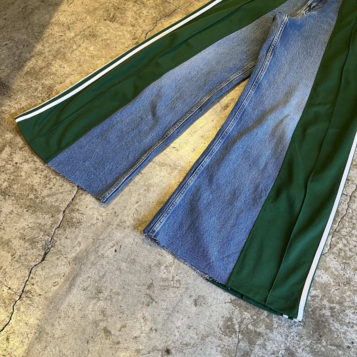 画像5: 【Wiz&Witch】"UNITED" SPORTY DENIM PANTS / OS (5)