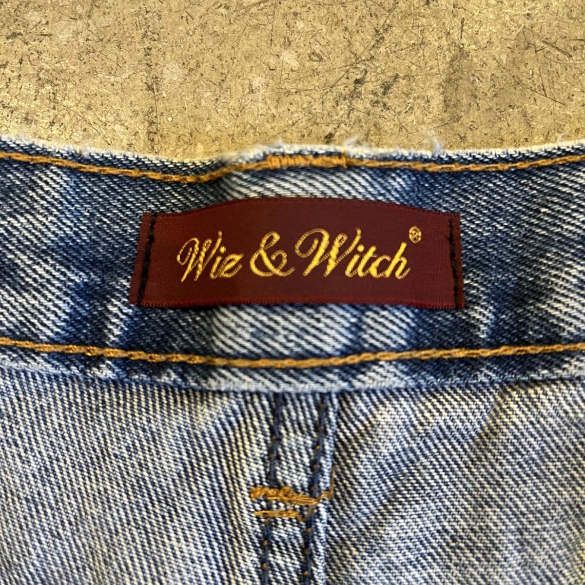 画像11: 【Wiz&Witch】"UNITED" SPORTY DENIM PANTS / OS (11)