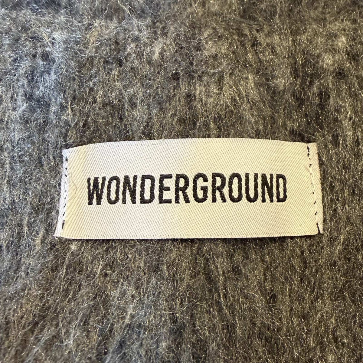 画像11: 【WONDERGROUND】FAUX MOHAIR TAILORED JACKET / GREY / OS (11)