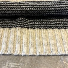 画像8: ALLL OVER ART GRAPHIC PATTERN KNIT SWEATER / Mens L (8)