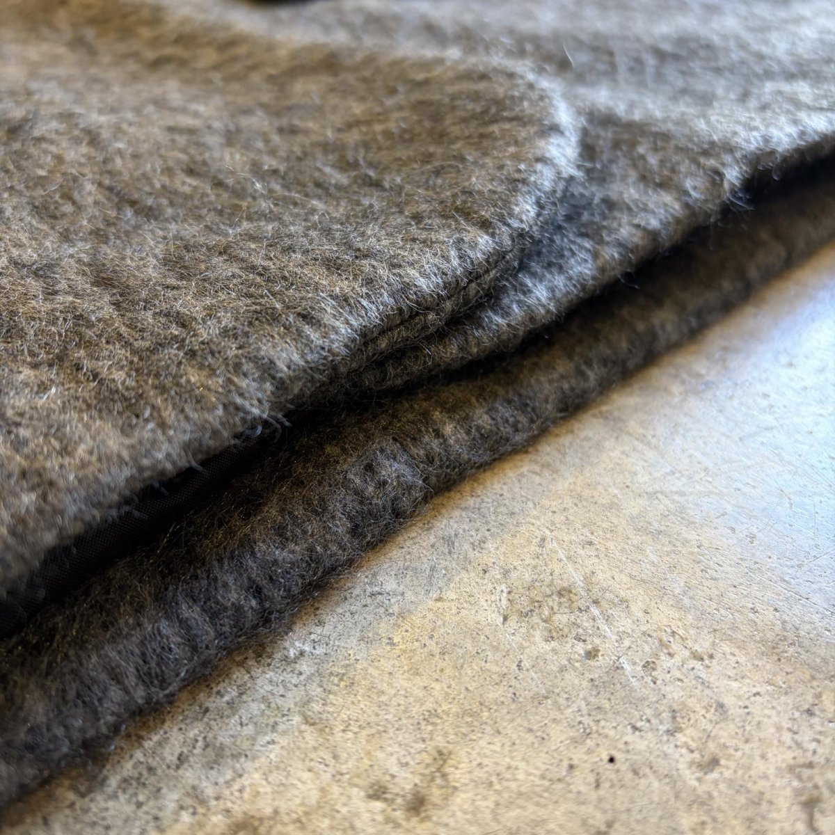 画像10: 【WONDERGROUND】FAUX MOHAIR TAILORED JACKET / GREY / OS (10)