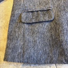 画像5: 【WONDERGROUND】FAUX MOHAIR TAILORED JACKET / GREY / OS (5)