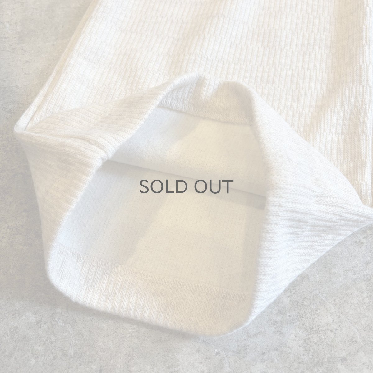 画像5: IVORY COLOR DESIGN KNIT PANTS / W26~W34 (5)