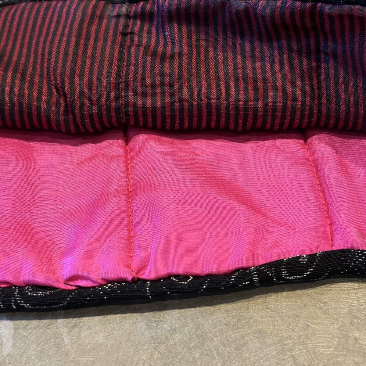 画像8: ALL OVER PATTERN COLOR LINER CHINA BUTTON JACKET / Mens L (8)