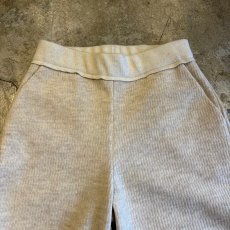 画像7: IVORY COLOR DESIGN KNIT PANTS / W26~W34 (7)